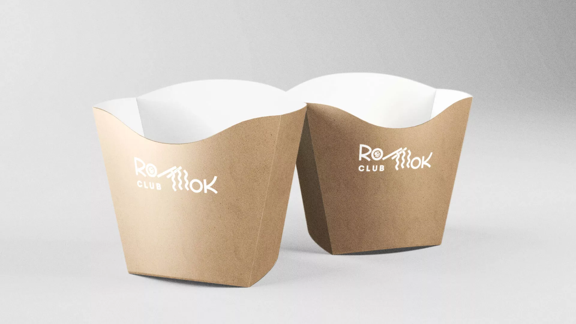 Создание логотипа суши-бара «Roll Wok Club» в Андреаполе