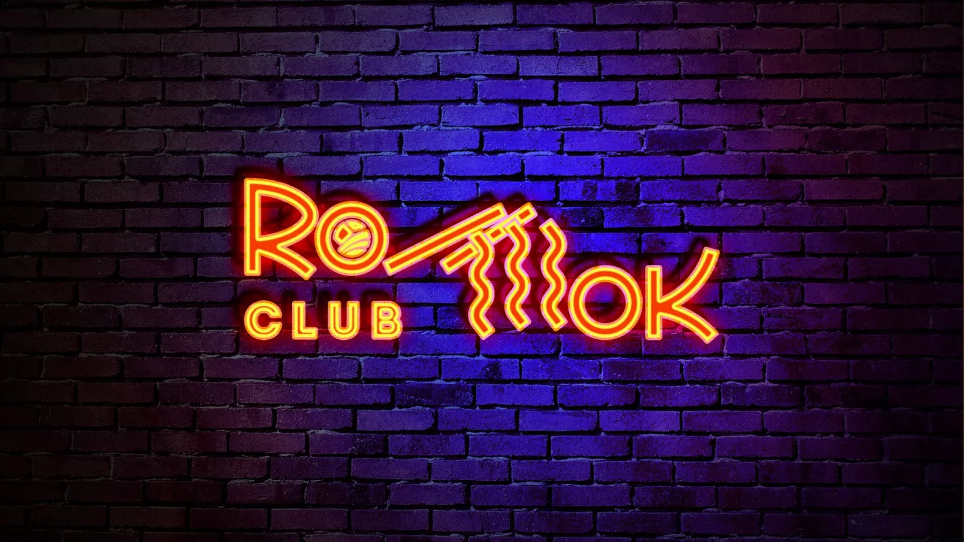 Разработка интерьерной вывески суши-бара «Roll Wok Club» в Андреаполе