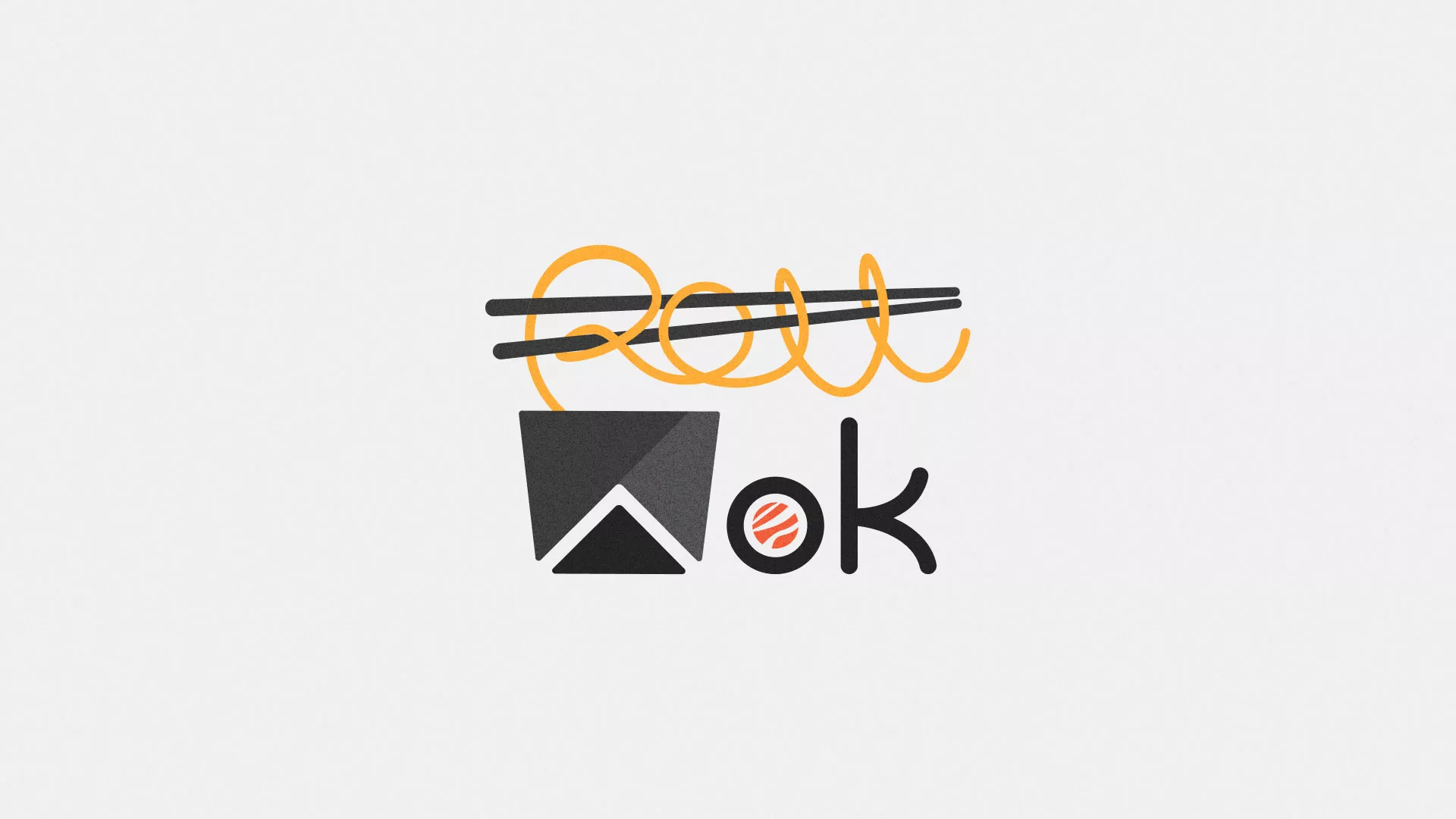 Разработка логотипа в Андреаполе для суши-бара «Roll Wok Club» Разработка логотипа в Андреаполе для суши-бара «Roll Wok Club»